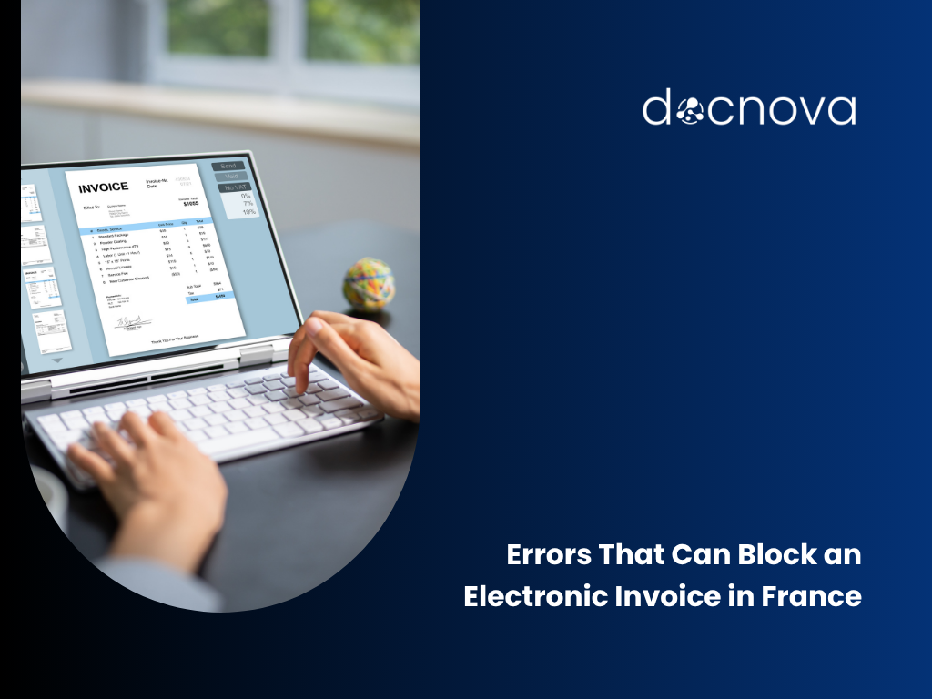 Errors That Can Block an Electronic Invoice in France